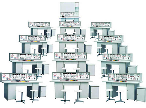 电工、模电、数电、电气控制（带直流电机）五合一综合实验室设备
